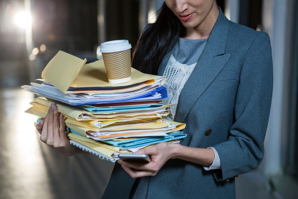 too many files for filing cabinet