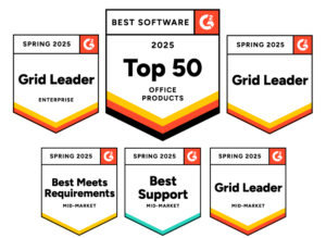 Spring 2025 G2 Leader- Top 50 Office Products 2025