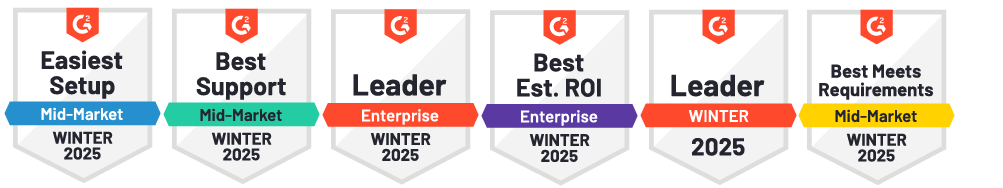 Best space management ROI G2