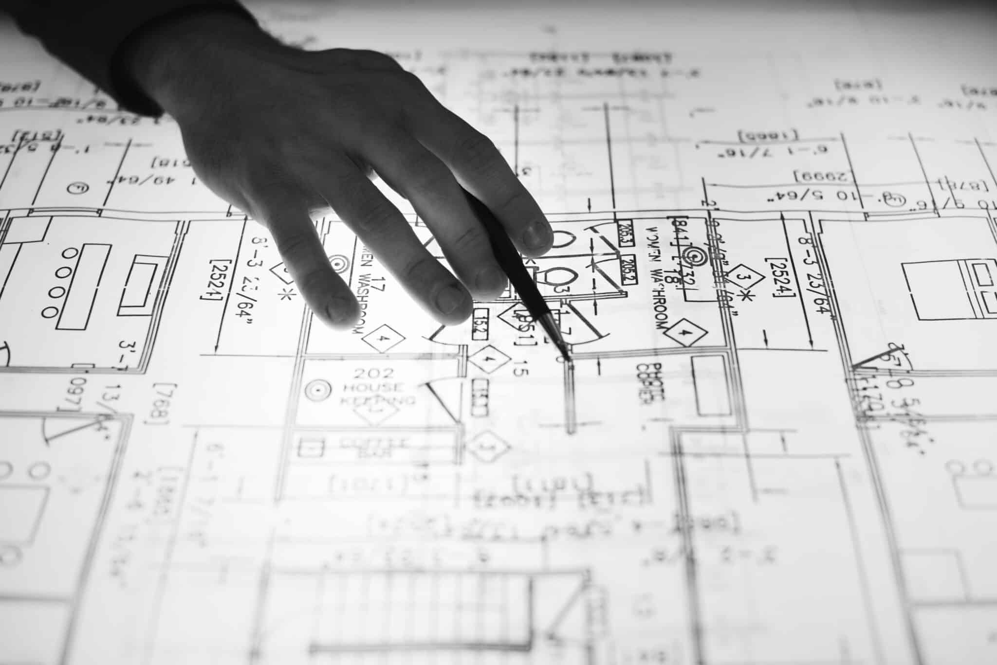 commercial real estate floor plan