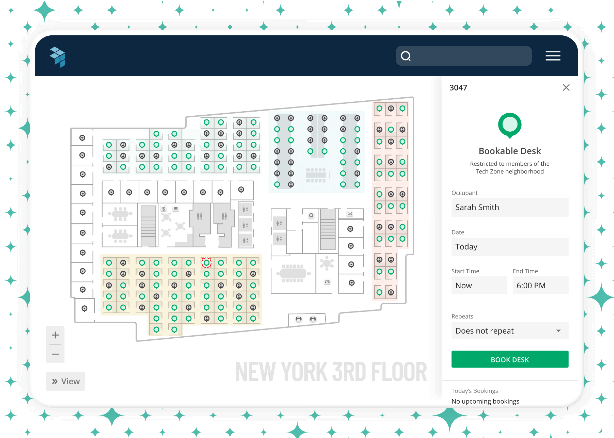 Access smart booking tools and integrations