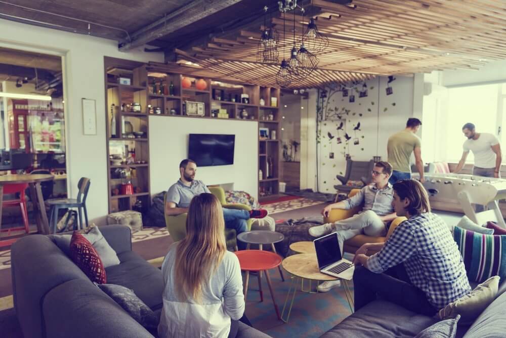 Creative office space that reflects culture of company Creative office space that reflects culture of company