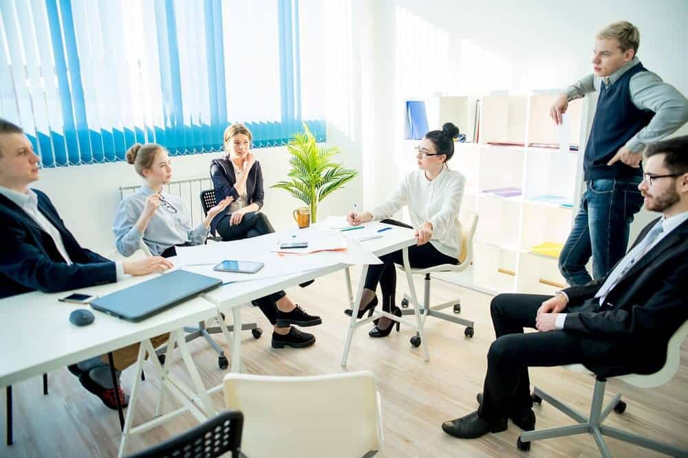 Flexibility with chairs in meeting space