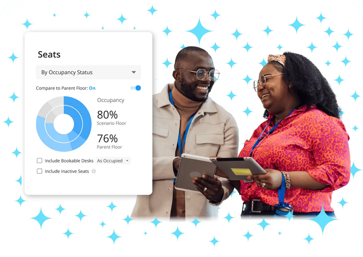 Improve employee experience through dynamic space management