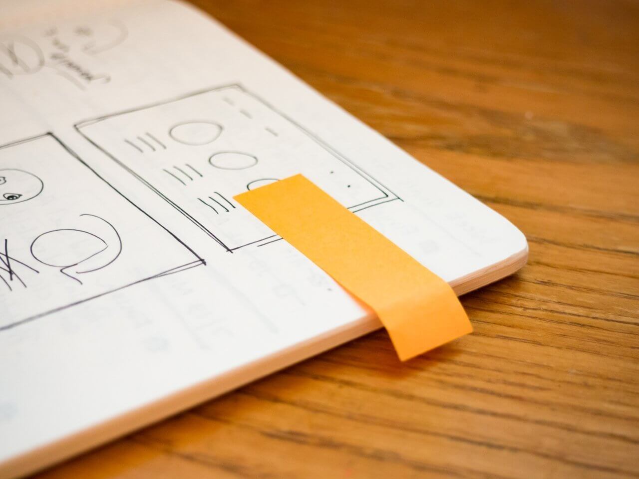 Design doodle notebook