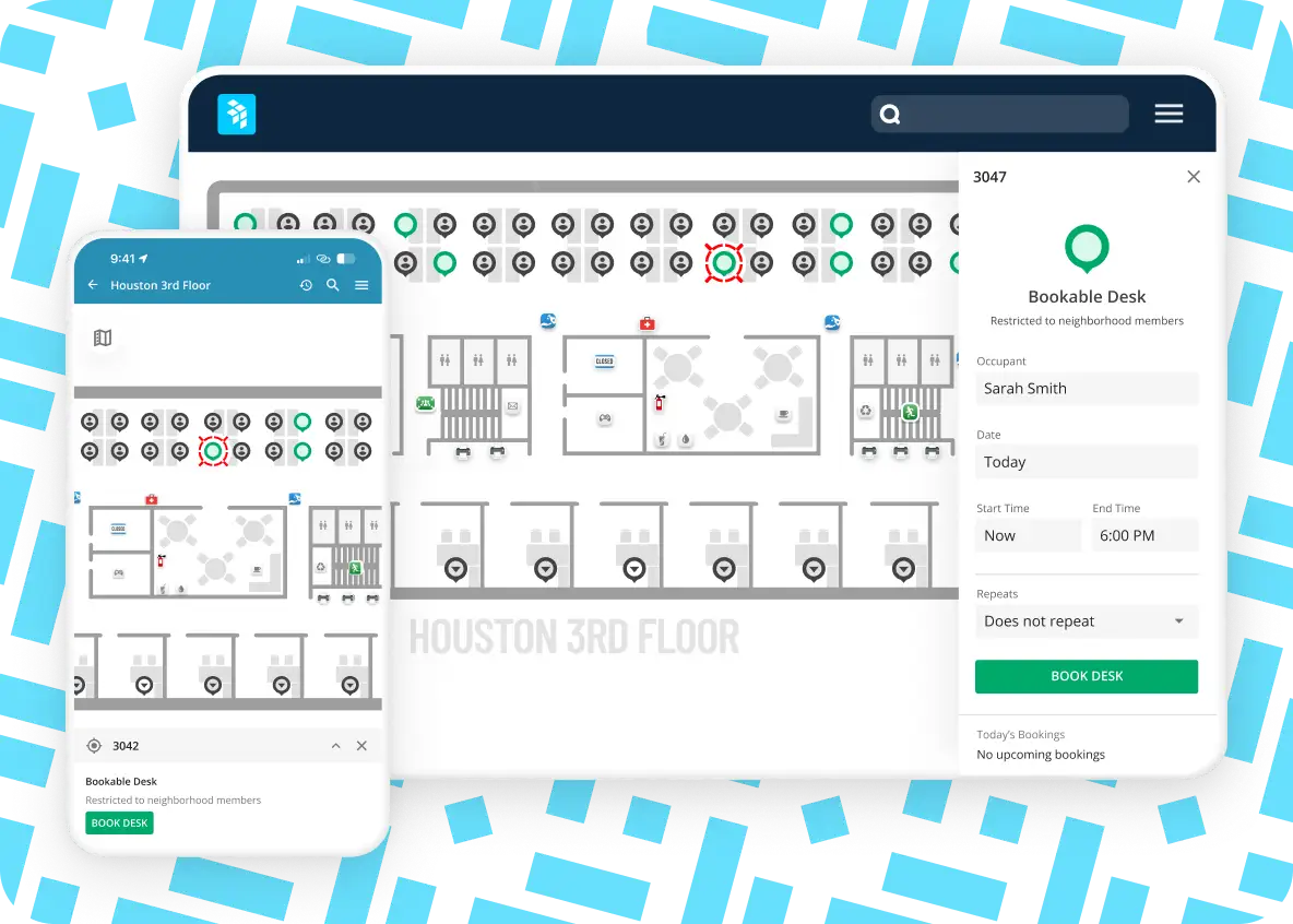 \Desk booking software for flexible workplace management