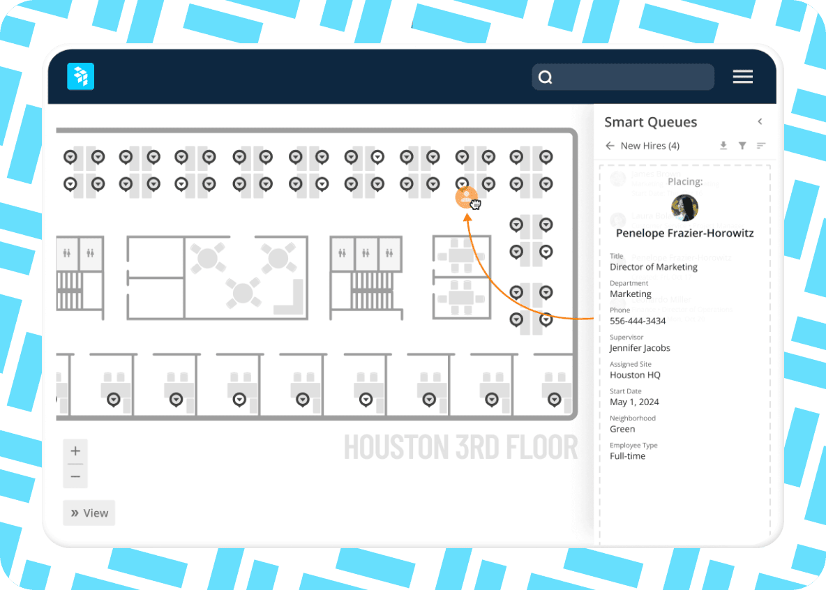 Drag drop move management