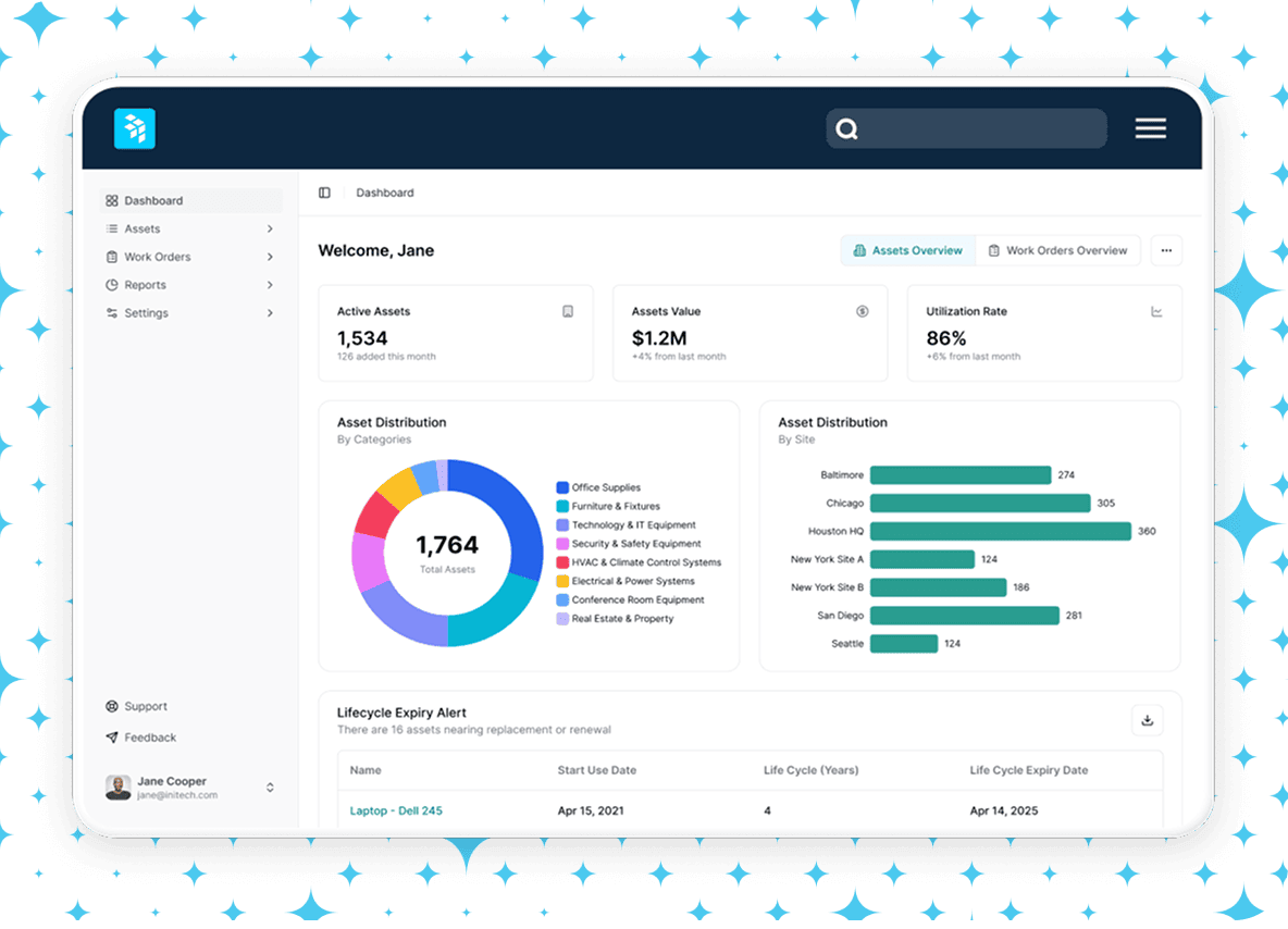 Asset management software