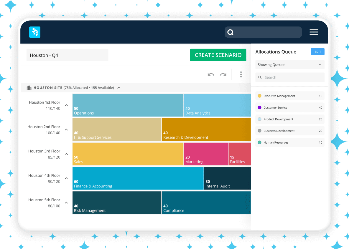 Block and stack planning in seconds