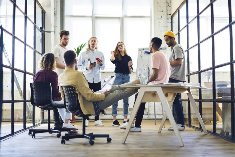 Feedback in flexible office