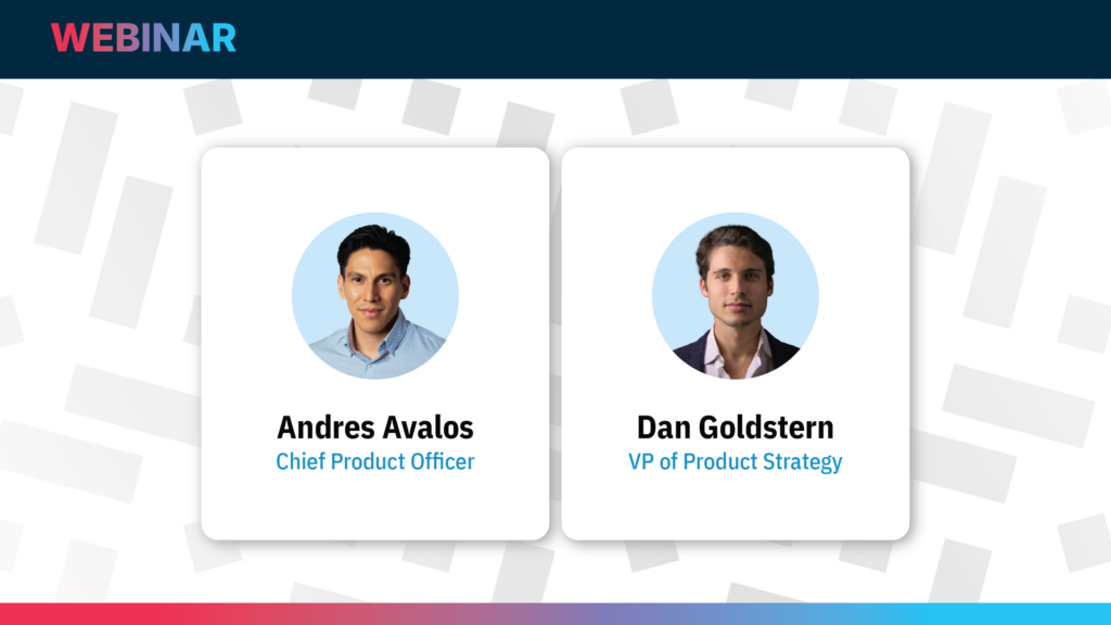 Dan Goldstern, Head of AI at OfficeSpace, and Andres Avalos, CPO at OfficeSpace