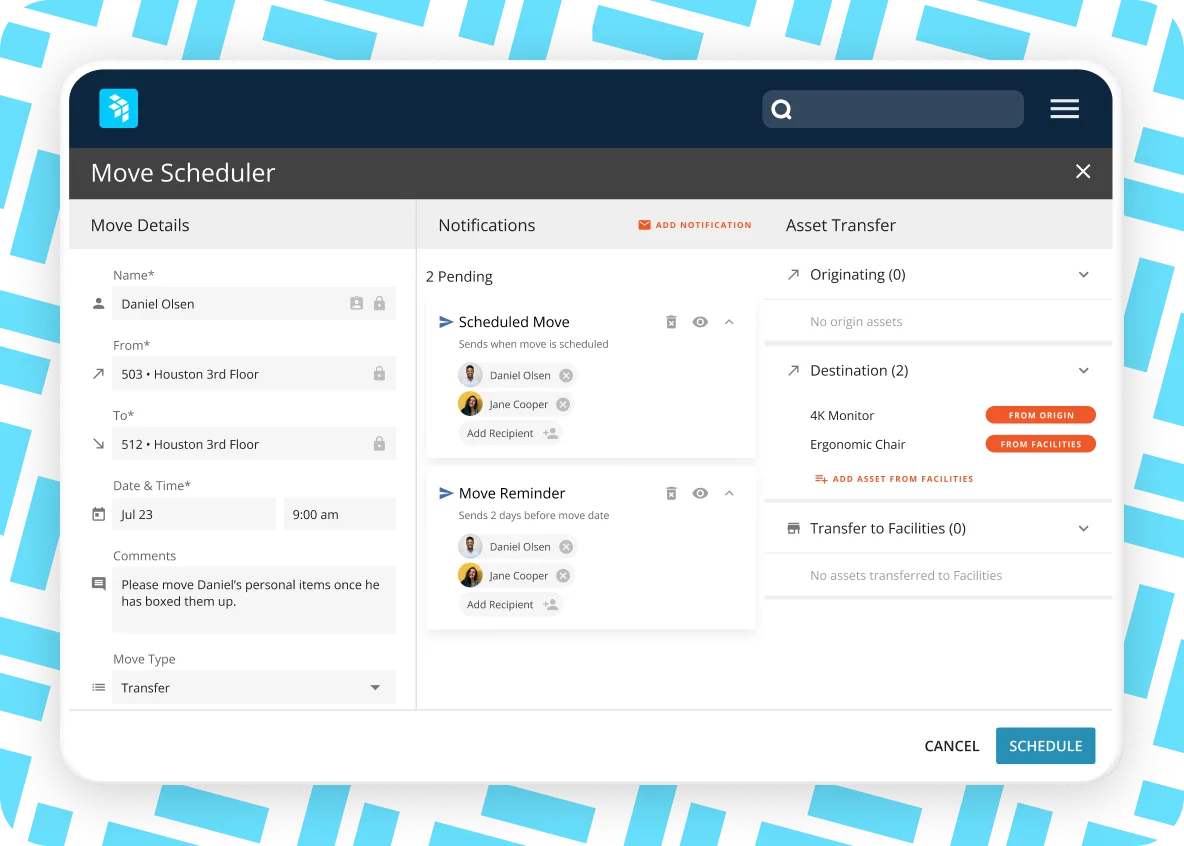 Move management software smooth office