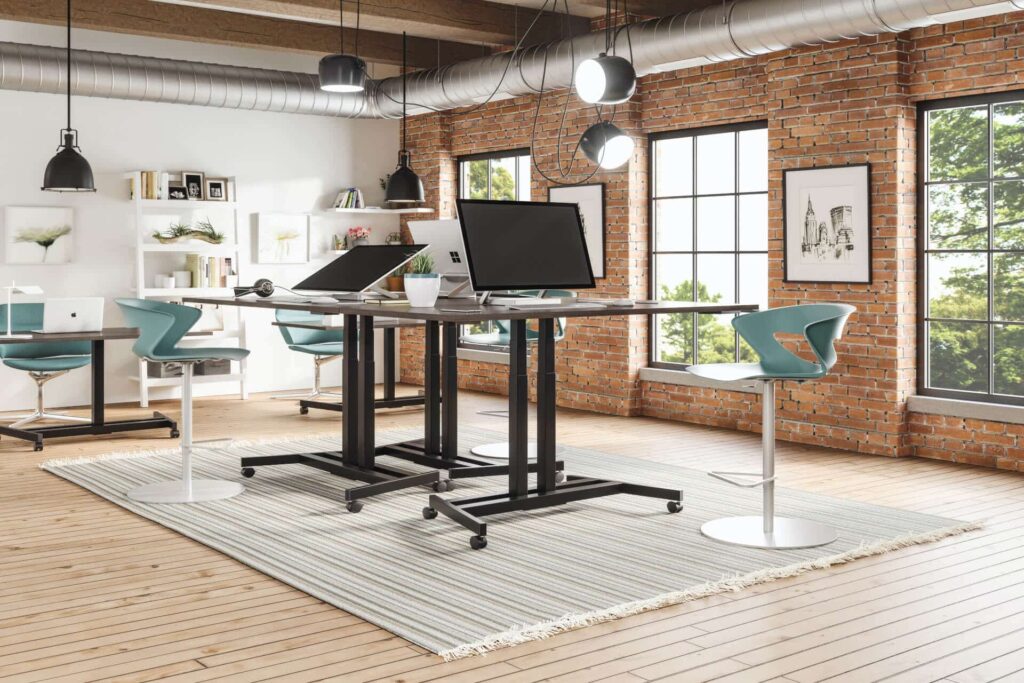 flexible office desk booking