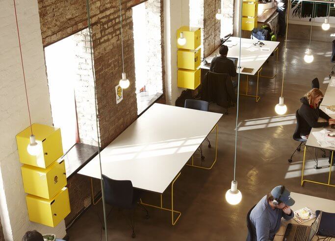 office design furniture flex space
