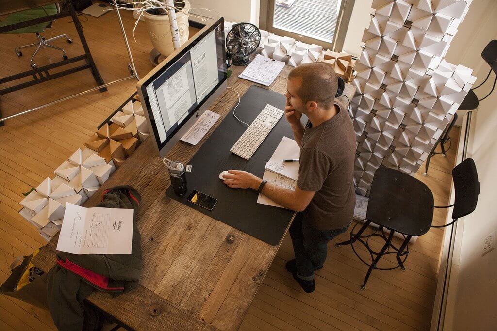 office furniture standing desk