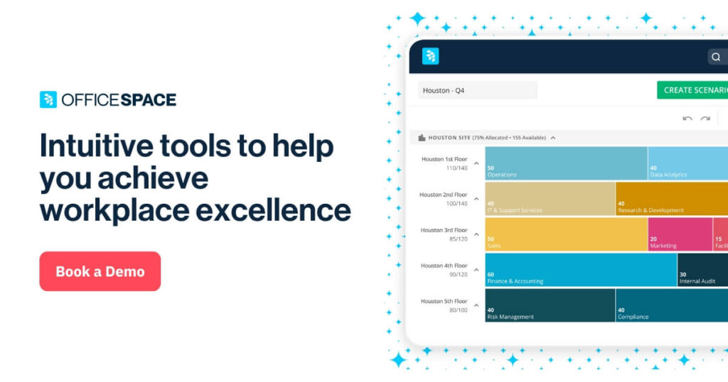 OfficeSpace workplace management features shot