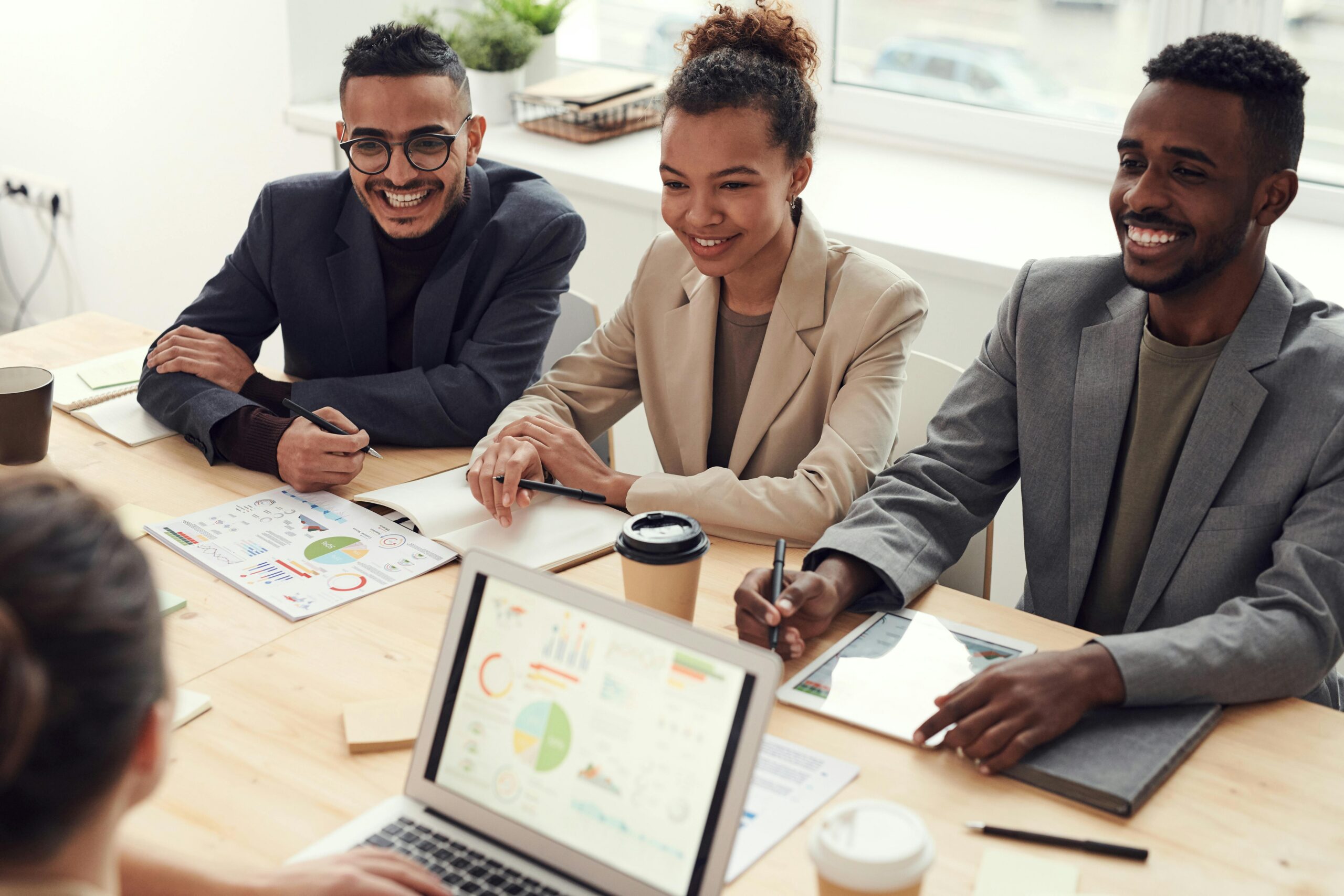 people in a meeting room