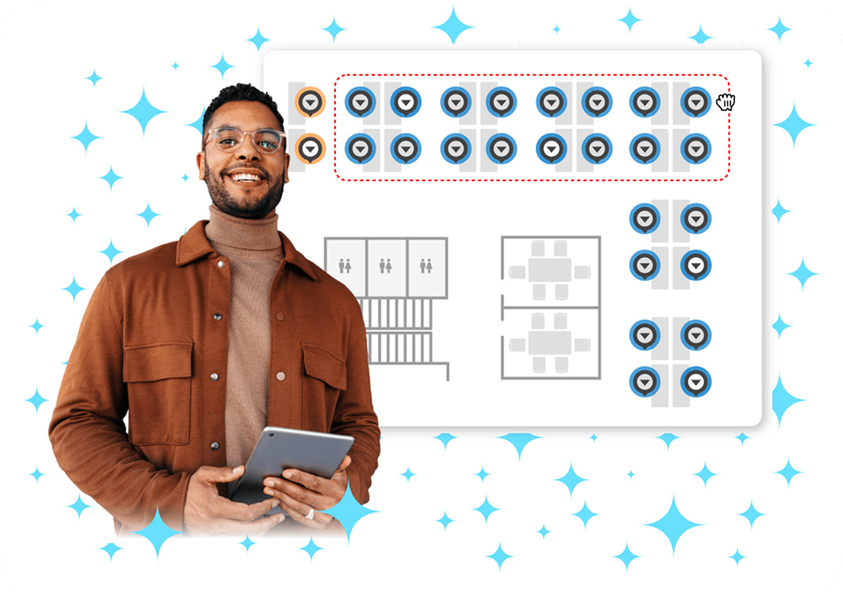 Plan, manage, and execute workplace changes in real-time