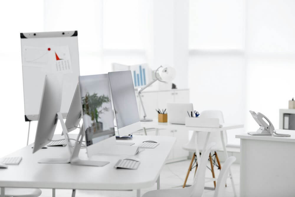 Bright and productive coworking space Bright and productive coworking space