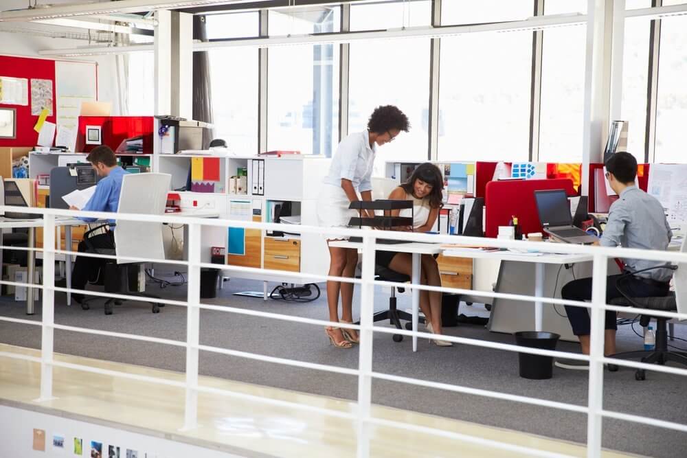Productivity in office space due to layout changes Productivity in office space due to layout changes