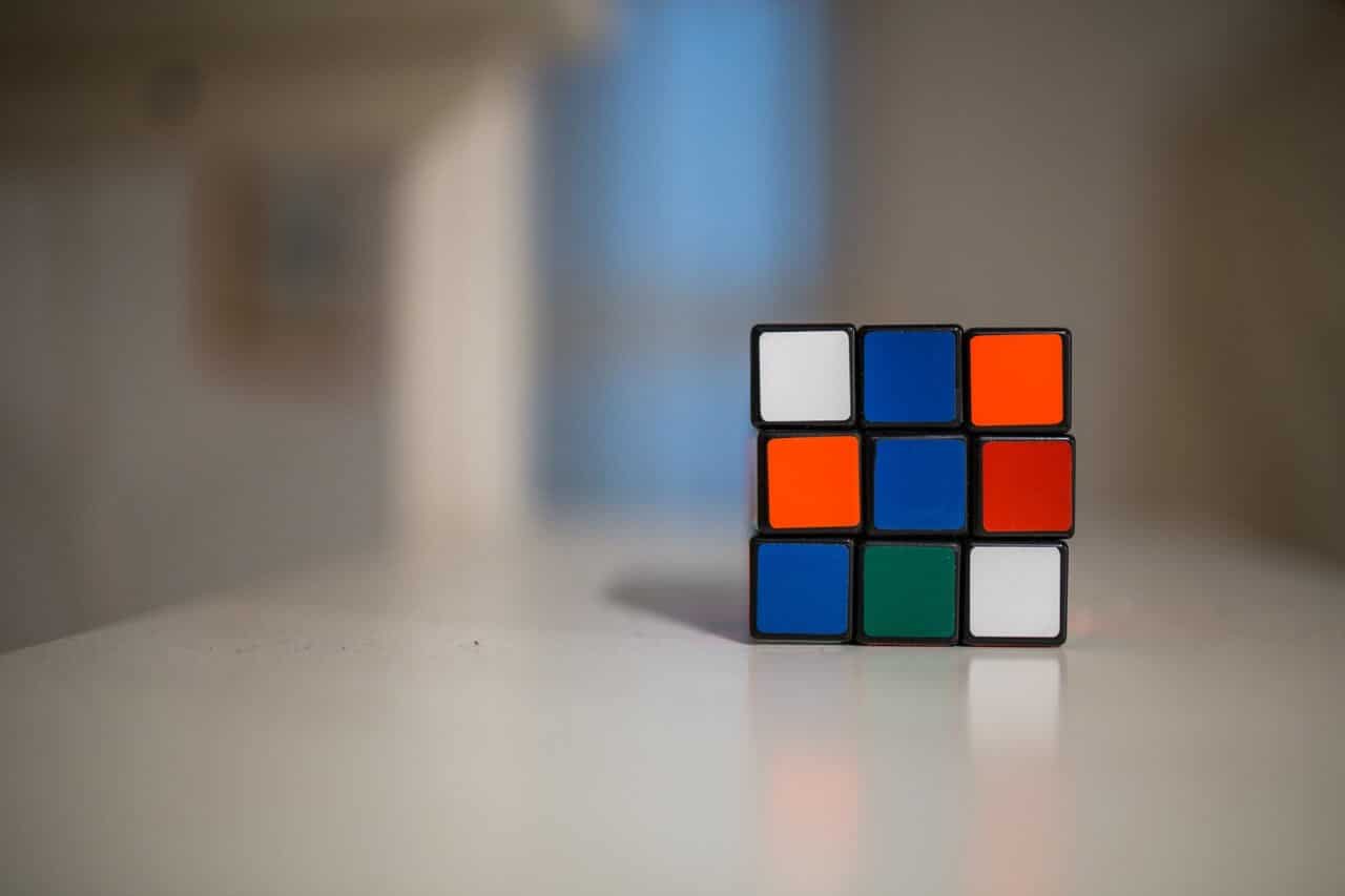 Rubik's cube office