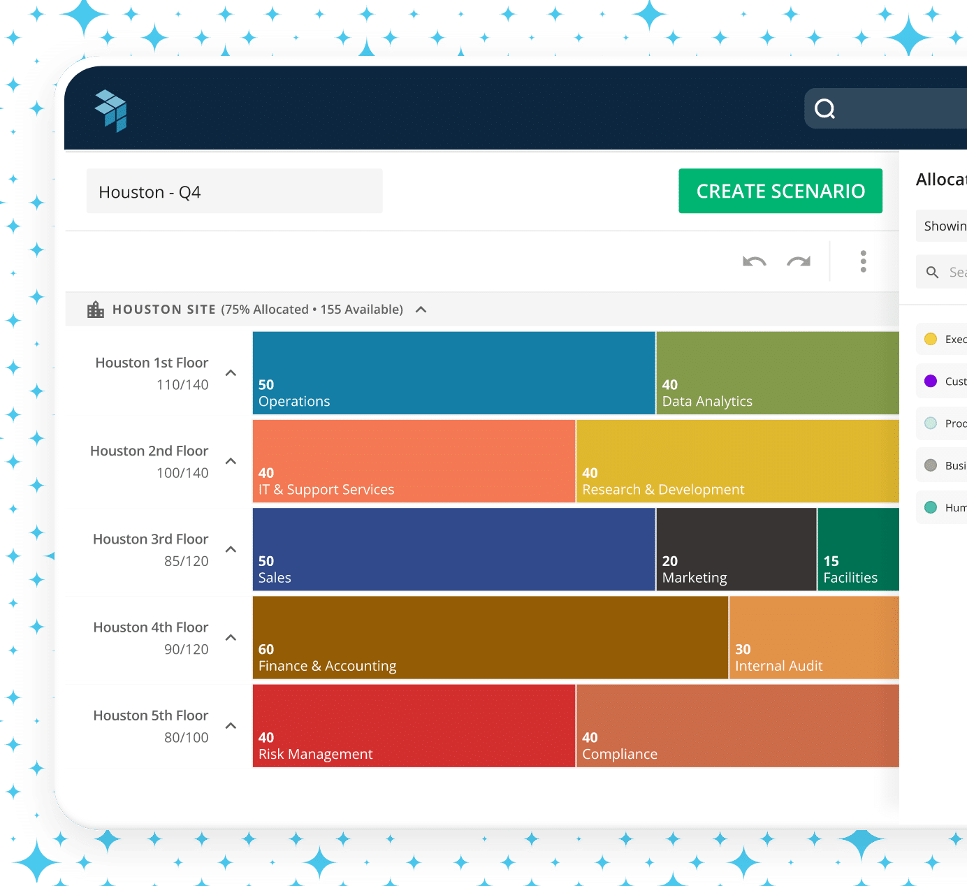 Block and Stack Planning Software | OfficeSpace