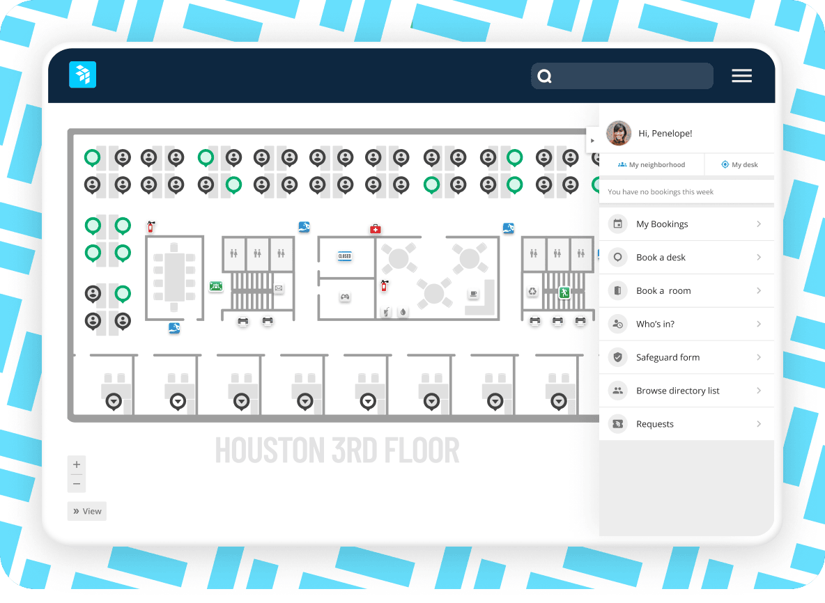 Wayfinding for seamless office navigation