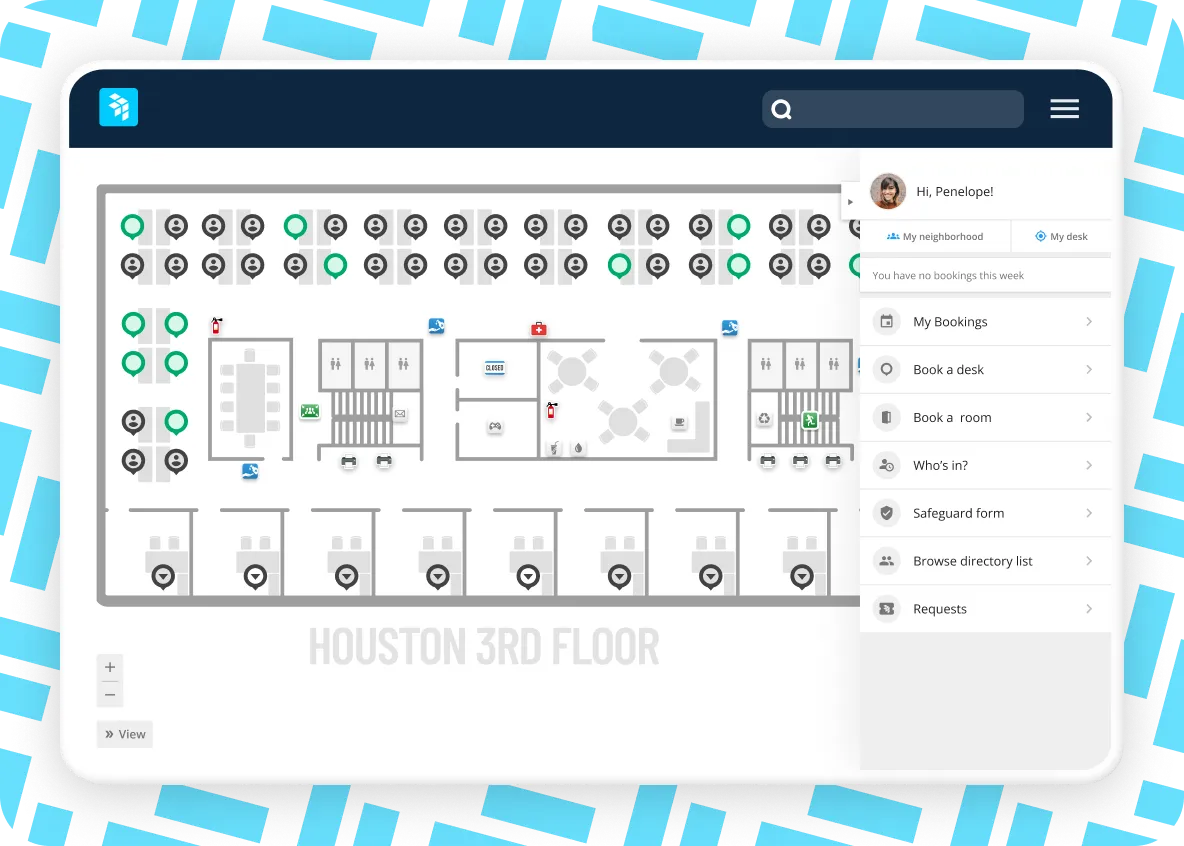 Wayfinding for seamless office navigation