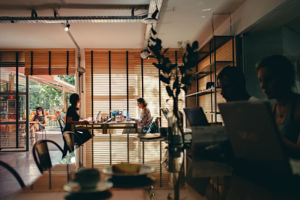 income volatility in gig economy working at coffee shop