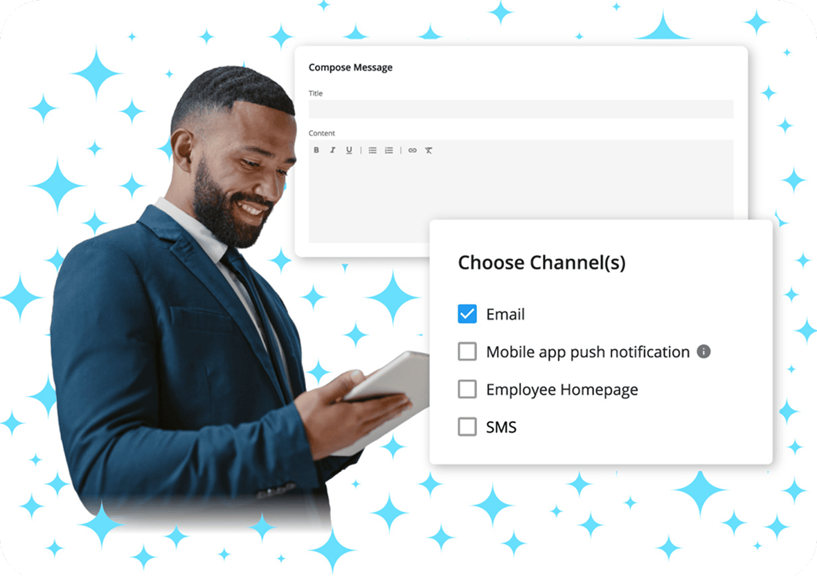 Workplace communication lands
