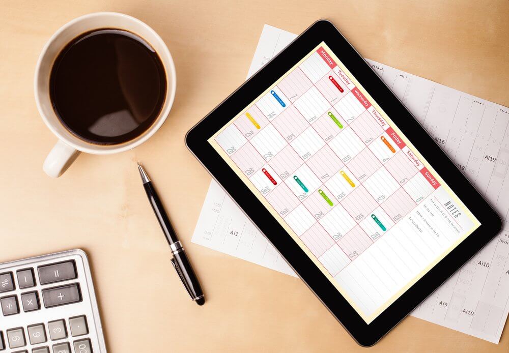 work schedule calendar